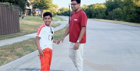 ব্রেকনরিজের মিষ্টি সকালে লাউয়ের মাচা আর এক কাপ গরম চা